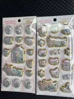 リラックマ キラッとぷくぷくエアーシール 2種