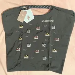 NEKOMARUKE 猫刺繍 エコバッグ