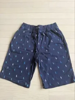 polo by ralph lauren 総柄 ショートパンツ ブラック L - メルカリ