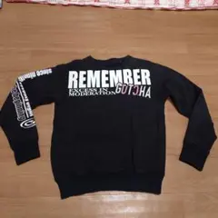 REMEMBER GOTCHA 黒トレーナー