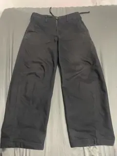 GU バレルレッグワークパンツ　M