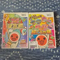 太鼓の達人 Wii 決定版 太鼓の達人 Wii 超ごうか版 太鼓等の付属品なし