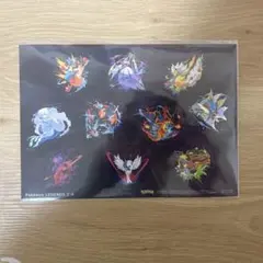 ポケモンレジェンズZA ステッカー