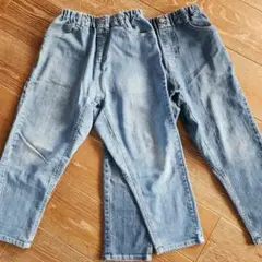 2本セット devirock デビロック 楽デニム ペグトップパンツ