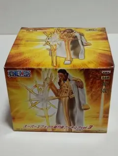 ワンピース　 黄猿スーパーエフェクト能力者フィギュア