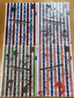 ジョジョの奇妙な冒険 クリアファイル4枚セット