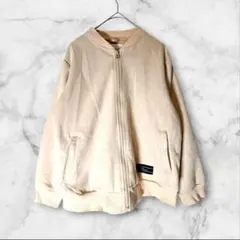 ザショップティーケー キッズ フェイクスエードブルゾン ピンク 140 美品