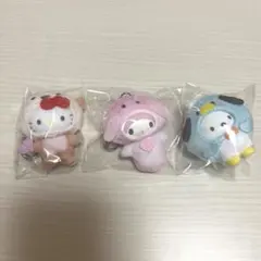 サンリオ　ちびっとも みずのいきもの ハローキティ マイメロディ ポチャッコ