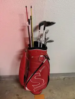 ゴルフクラブ5本＋SRIXONキャディバッグ｜PING,cobra,HONMA