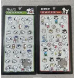 スヌーピー　ボンボンドロップ　シール　硬いタイプ　2シートセット　ボンドロ