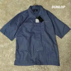 【LL】DUNLOP　半袖シャツ　サッカー生地　ダンロップのサムネイル