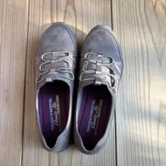 Skechers グレー スリッポン　25センチ