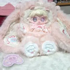 tomeet 800% ぬいぐるみ 水色 透明前髪 オーロラ目 - メルカリ