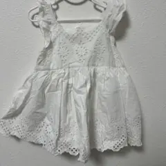 baby GAP ホワイトワンピース 12-18ヶ月
