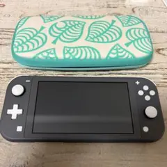 Nintendo Switch Lite 本体 グレー キャリングケース付のサムネイル