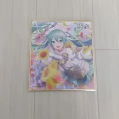プロセカ　初音ミク　ミニ色紙　Anniversary　Birthday　C