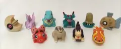 ポケモン ソフビ 10体セット 傷や汚れあり