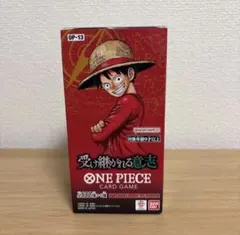 ONE PIECEカードゲーム 受け継がれる意志 1BOX テープ付き 箱破損