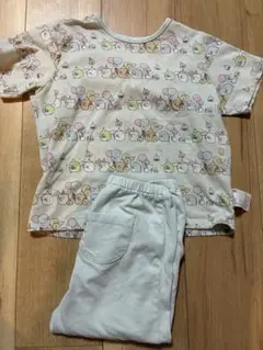 すみっコぐらし パジャマセット 120 ユニクロ