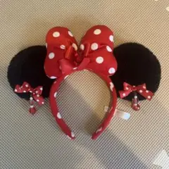 【レアもの】ディズニー ミニー カチューシャ　ピアス
