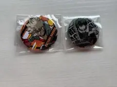 僕のヒーローアカデミア 缶バッジセット 爆豪 緑谷 上鳴