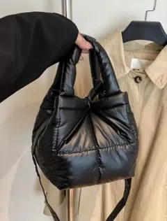 SHEIN キルティングバック ブラックのサムネイル