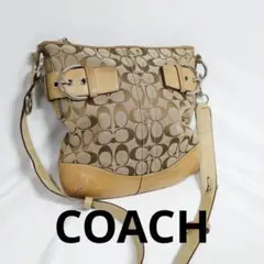 COACH コーチ シグネチャー ホーボー ショルダーバッグ B06K-3574