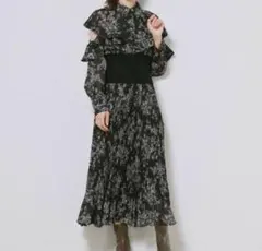 snidel ウエストリブシャツワンピース　サイズ0 S