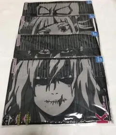 ヒロアカ　ヴィラン連合4人組タオルセット