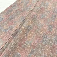 無*取様 小紋 お洒落な染柄 着物 正絹 袷 広衿 RK-5975