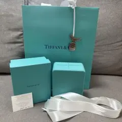 【銀座店限定チャーム付き】Tiffany & Co. ショップ袋とボックス