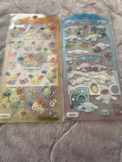 ドロップジェリーシール　ウサハナ　シナモロール　サンリオ　２枚セット