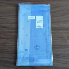 Hallmark ハンカチ ブルー スコッティ柄のサムネイル