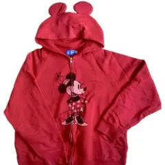 【☆即買OKだす！様専用】東京ディズニーリゾート ミニーマウス パーカー LL