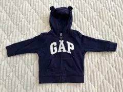 GAP ネイビー フード付きパーカー