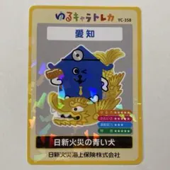 ゆるキャラトレカ　日新火災の青い犬　愛知版　日新火災海上保険株式会社のサムネイル