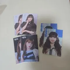 NiziU　ミイヒ　ステッカー 6枚と缶バッチセット➕️クリアファイル2枚