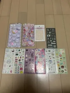 シールセット、付箋