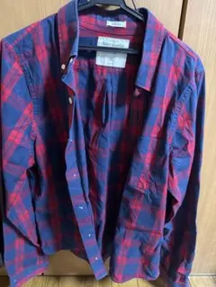 MuSCLE Abercrombie＆Fitch チェックシャツ XLサイズ
