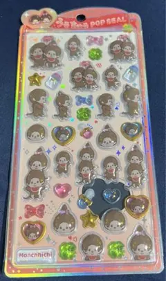 【国内正規品】うるちゅるポップシール モンチッチ