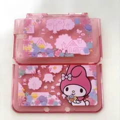 【USED】マイメロディ プロテクトカバー クリアピンク（3DS LL用 ）
