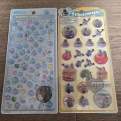 ボンボンドロップうるちゅるシール　しずくちゃんmini パペットスンスン　セット