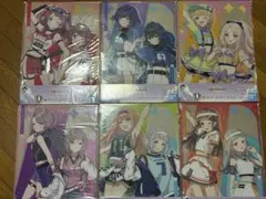 学園アイドルマスター　一番くじ　D賞　クリアポスター全種