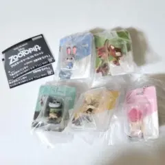 【コンプリート】ズートピア　ブリスターチャームコレクション　ニック　ジュディ