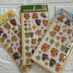 みきゃん ぷっくりシール 3枚セット 愛媛県 ご当地キャラ