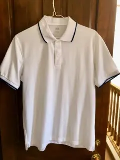 美品　UNIQLO ホワイト ポロシャツ XL