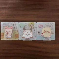 ちいかわ アクリルシーンクリップ 3点セット