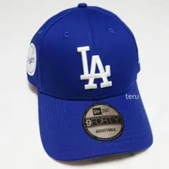 ニューエラ 正規品 LA ドジャース SP 青 ブルー 白 キャップ 帽子 大谷