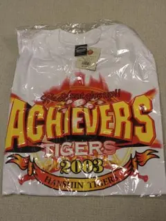 新品未開封　阪神タイガース 優勝記念 ビールかけTシャツ 2枚セット2003／5のサムネイル