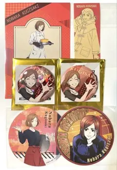 呪術廻戦　5周年　マルイ　ポップアップ 缶バッジ　釘崎セット
